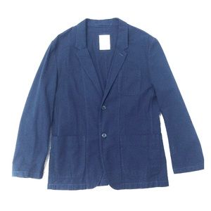 GAP Japan 100% cotton Blue Navy Blazer Jacket
